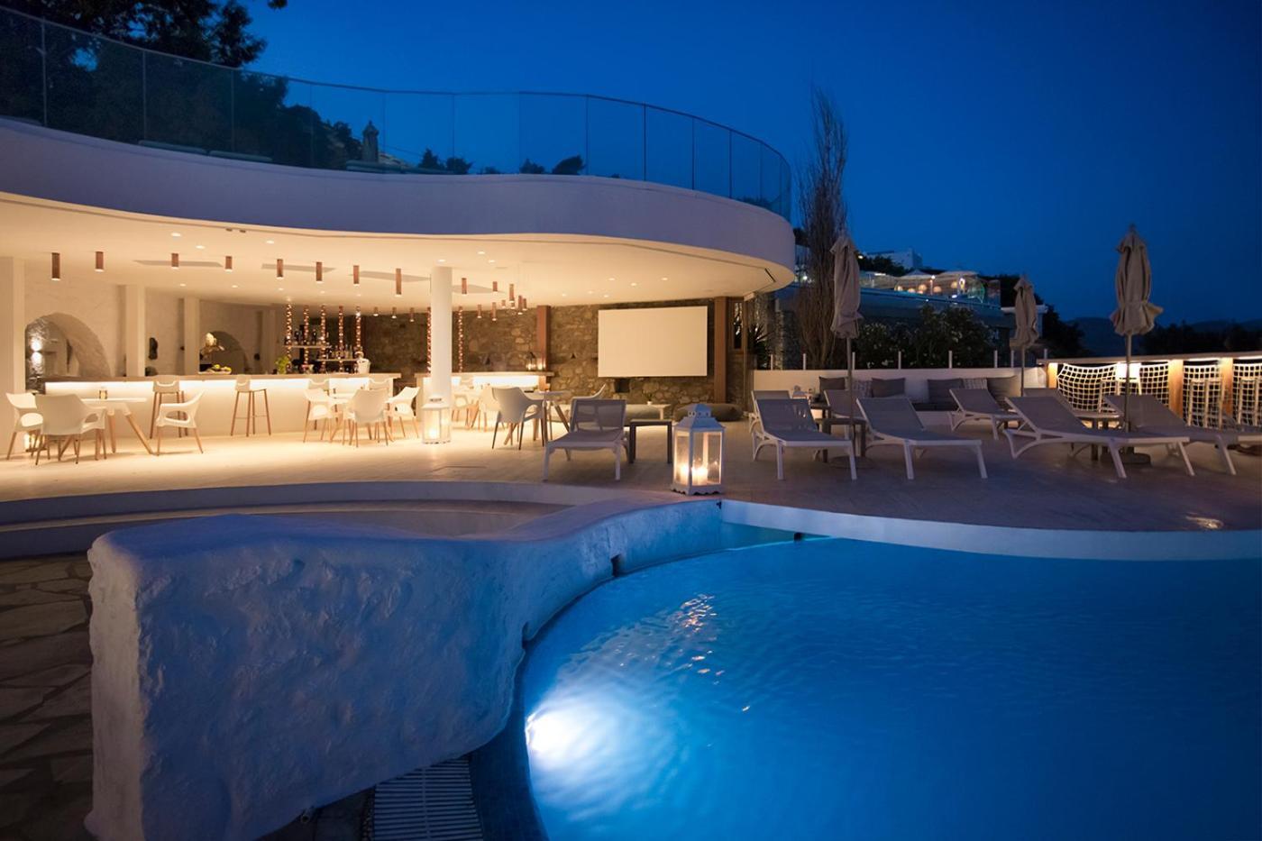 Hotel Albatros Club Mykonos Panormos  Exterior foto